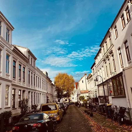 Zentrales Und Ruhiges Apartment Im Beliebtesten Bremer Viertel Exterior photo
